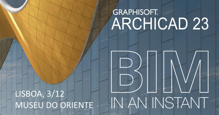Apresentação ARCHICAD 23 em Lisboa dia 3 de Dezembro